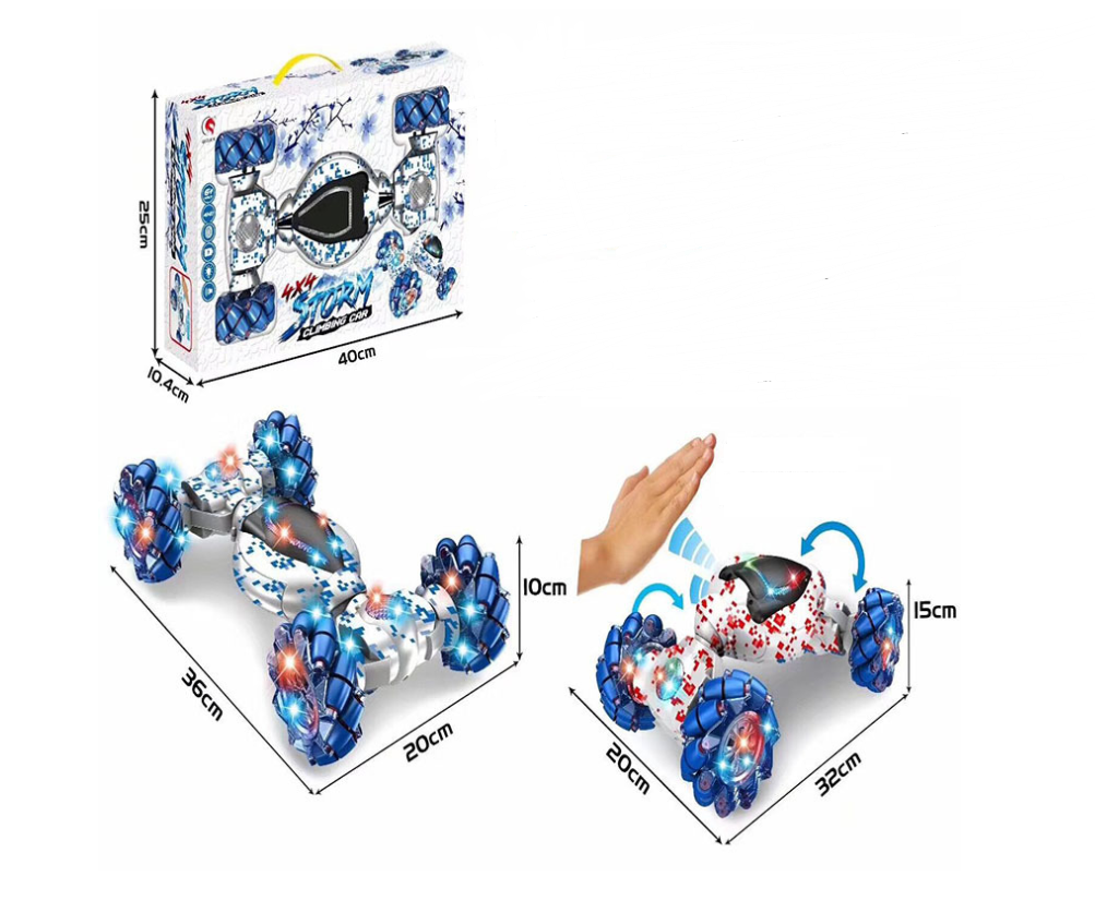 Remote Control Transforming Car with Sensor Function