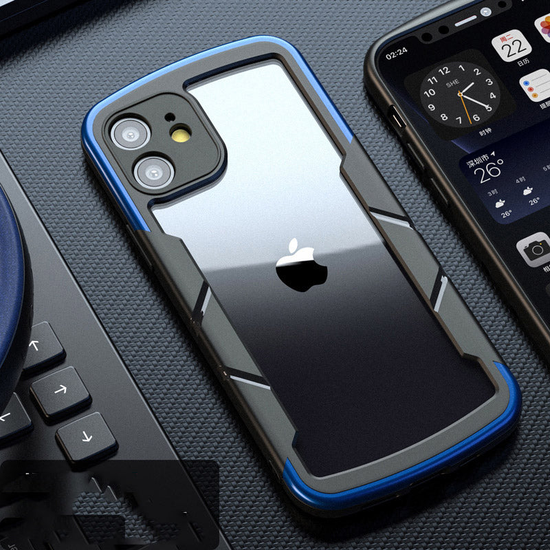 Transparent Silicone Phone Case with Anti-Drop Design
