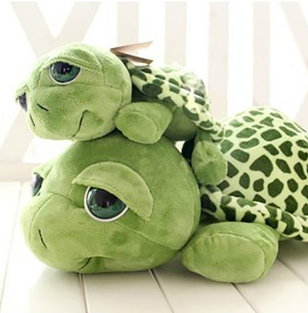 Big Eye Turtle Plush Toy, Sea Turtle Stuffed Animal