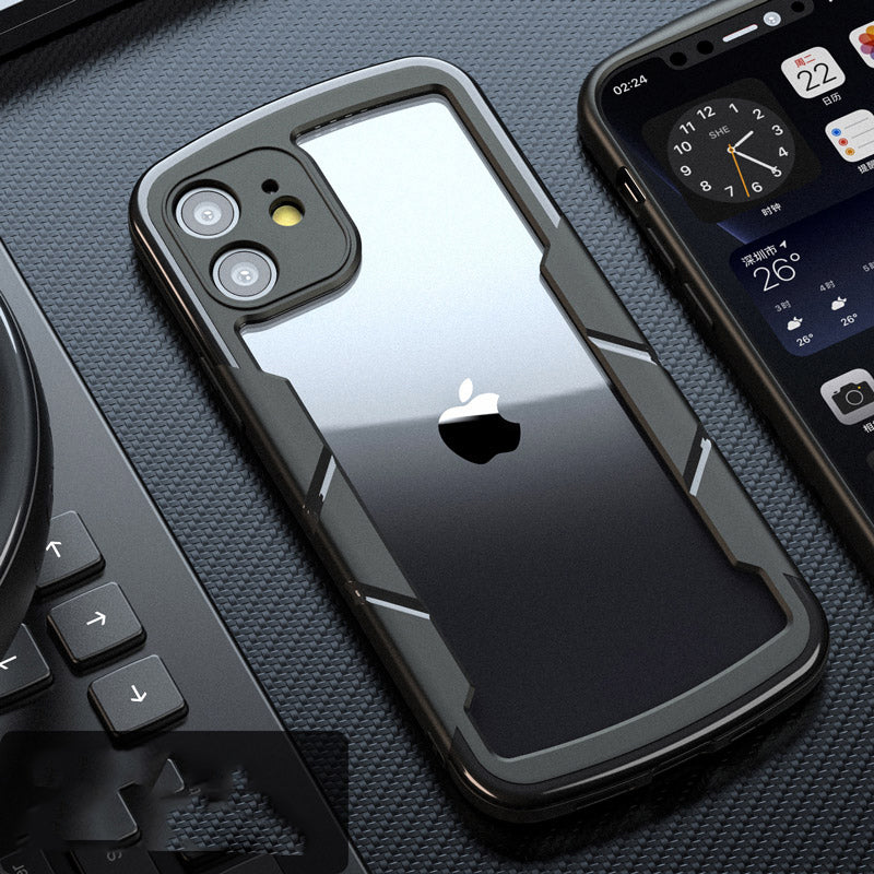 Transparent Silicone Phone Case with Anti-Drop Design