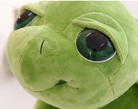 Big Eye Turtle Plush Toy, Sea Turtle Stuffed Animal