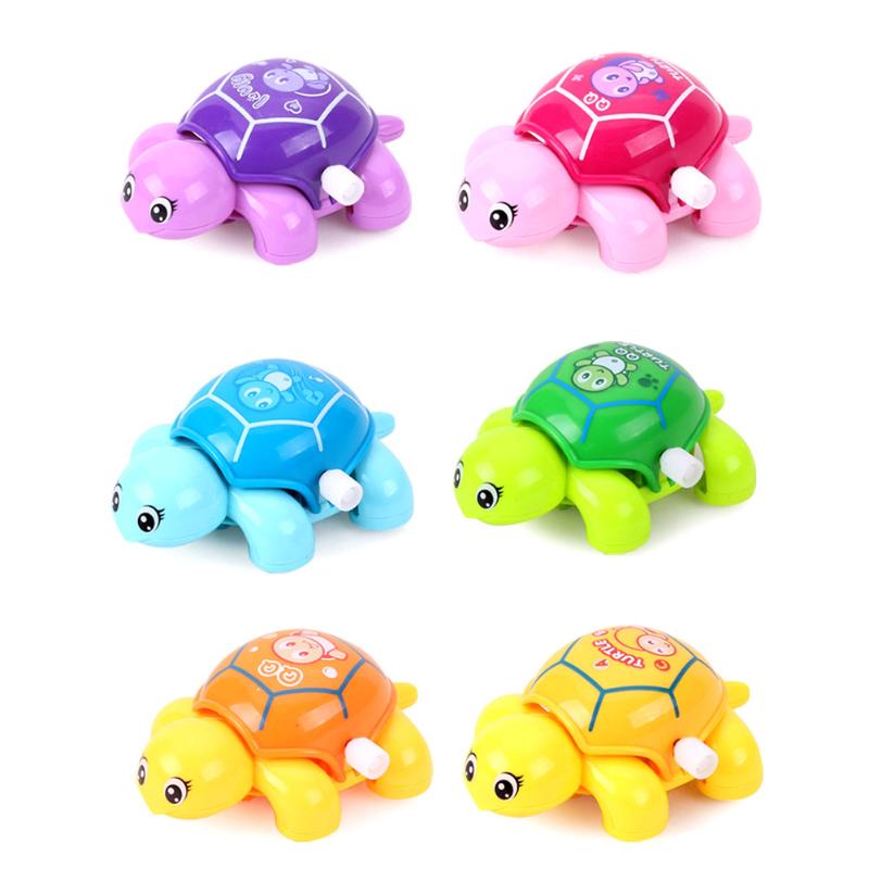 Crawling Turtle Wind-Up Toy for Babies and Toddlers