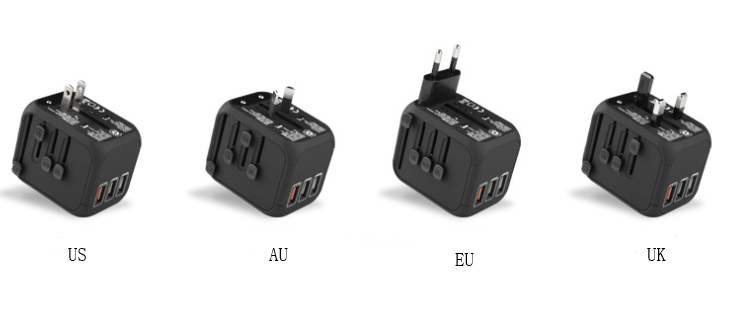 Travel Plug Adapter for International Use