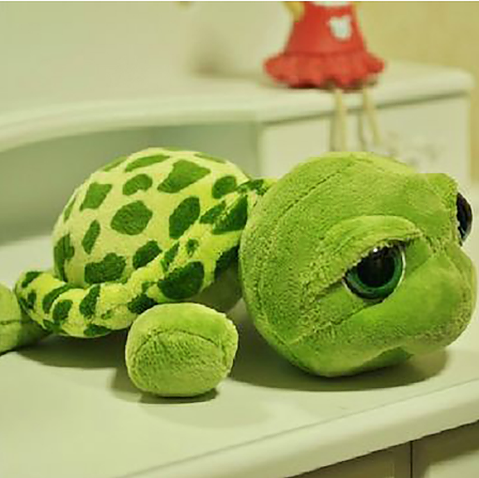 Big Eye Turtle Plush Toy, Sea Turtle Stuffed Animal