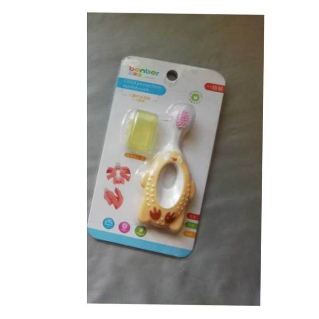 Cartoon Baby Care Handle Toothbrush for Infants