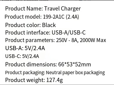 Travel Plug Adapter for International Use