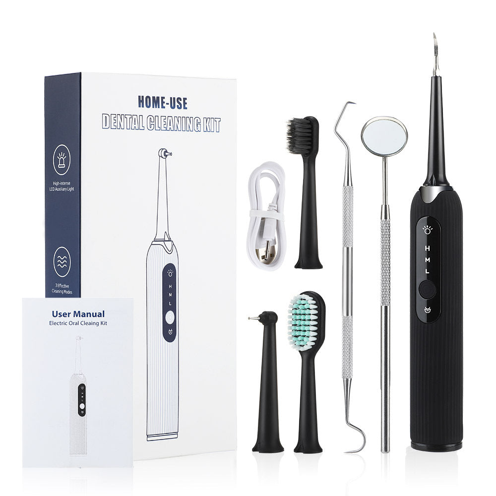 Portable Ultrasonic Tooth Cleaner for Home Use