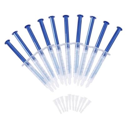 Teeth Whitening Device with Oral Care Gel