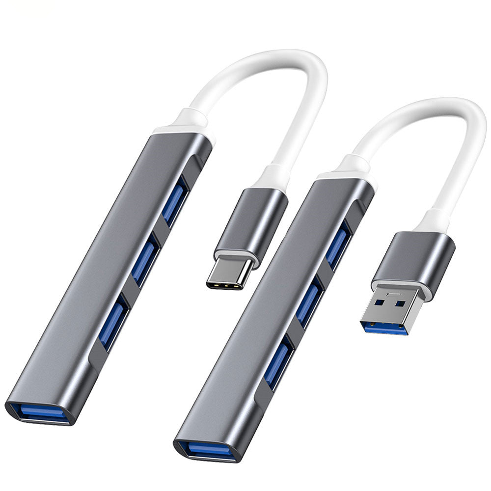 USB-C Slim Hub Aluminum Alloy with 4 Ports