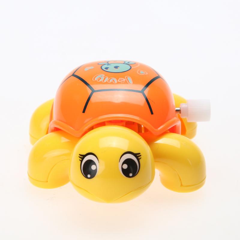 Crawling Turtle Wind-Up Toy for Babies and Toddlers
