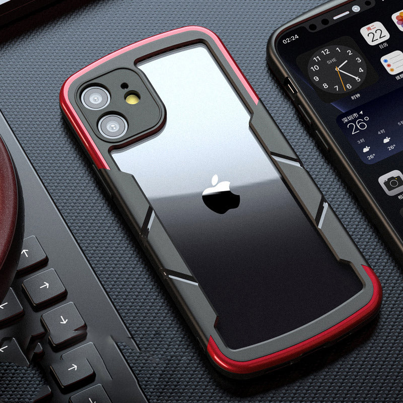 Transparent Silicone Phone Case with Anti-Drop Design