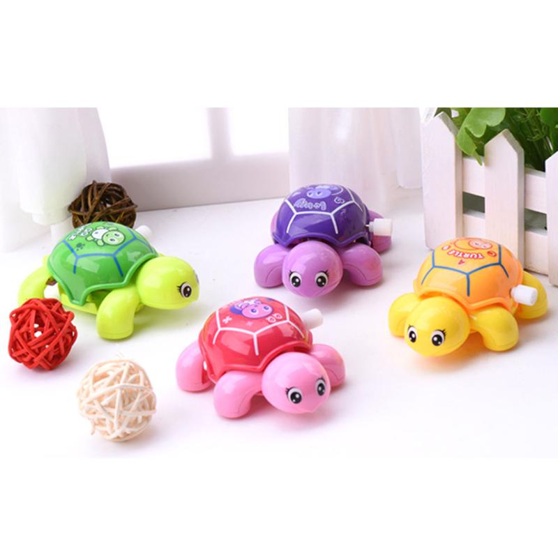 Crawling Turtle Wind-Up Toy for Babies and Toddlers