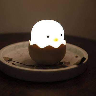 Creative Eggshell Chicken Emotional Night Light for Babies