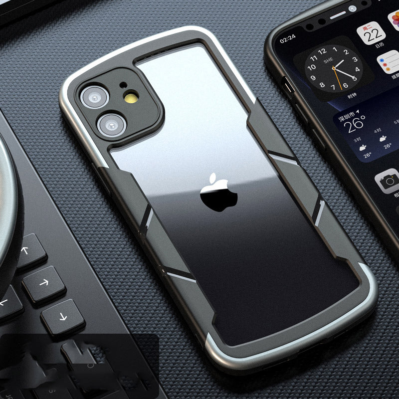 Transparent Silicone Phone Case with Anti-Drop Design