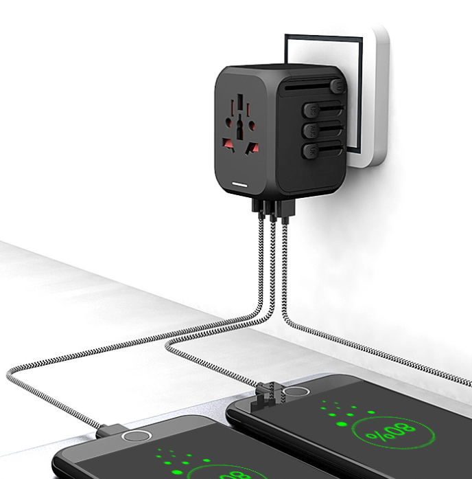 Travel Plug Adapter for International Use