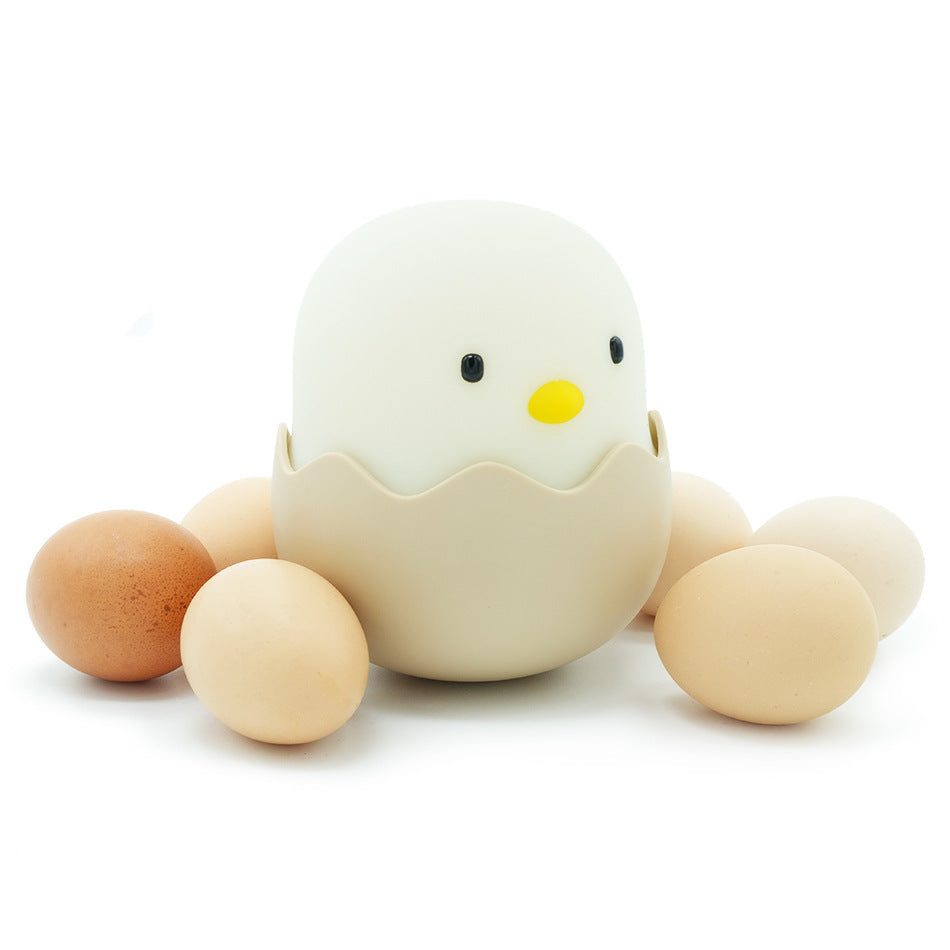 Creative Eggshell Chicken Emotional Night Light for Babies